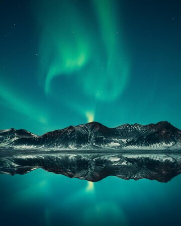 Northern Lights over Iceland.
